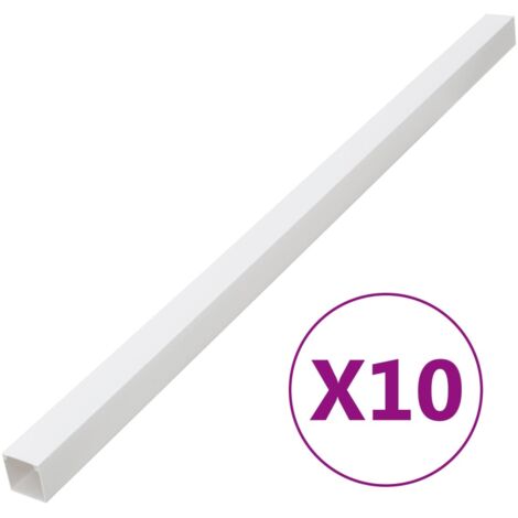 Canaletas para cables PVC 33x33 mm 10 m