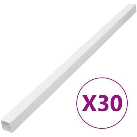 Canaletas para cables PVC 60x40 mm 30 m