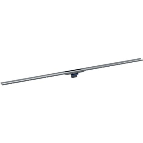 Canaletta doccia Geberit CleanLine 80 a pavimento 30-130 cm Nero cromato spazzolato  154.441.QC.1