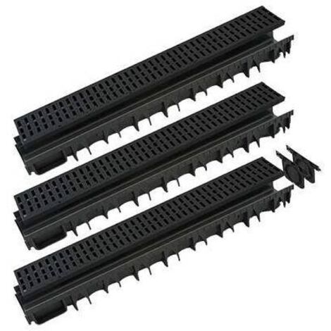 CANALETTA + GRILLE KIT PLASTIQUE