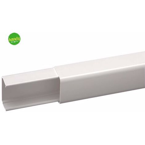 Canalina condizionamento Elettrocanali 60 x 40 mm 2 mt bianca