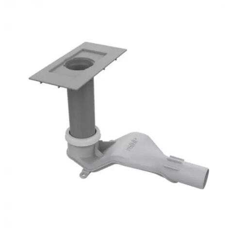Canalina doccia sifonata in abs per scarico a pavimento senza griglia modelllo linea xs lunghezza corpo sifone 291mm - ingresso tubazione Ø 40mm VALSIR
