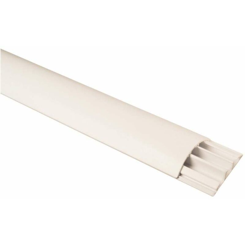 Canale Sovrapavimento A 3 Vie 2 Metri X 69 Mm Bianco