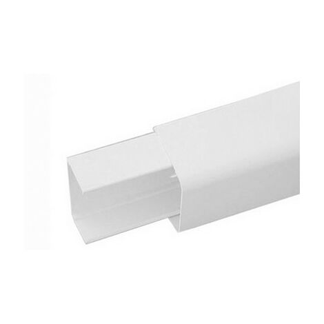CANALINA MEDIA CONDIZIONATORE CLIMATIZZATORE MONO SPLIT 2 mt 60x45 mm