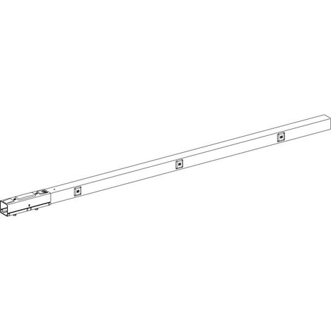 Canalis KBB - élément droit 25A - 3m blanc - 1L+N+PE 3 fenêtres (KBB25ED2303W)