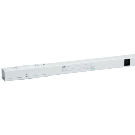 Canalis KBB - élément droit 25A - 3m blanc - 3L+N+PE 3 fenêtres  (KBB25ED4303W)