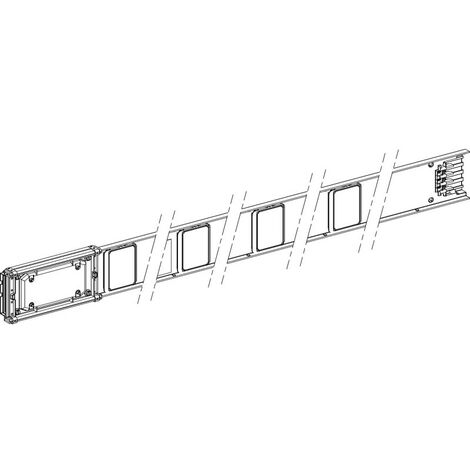 Canalis KNA - élément droit 100A - 2m blanc 4 fenêtres (KNA100ED4204)