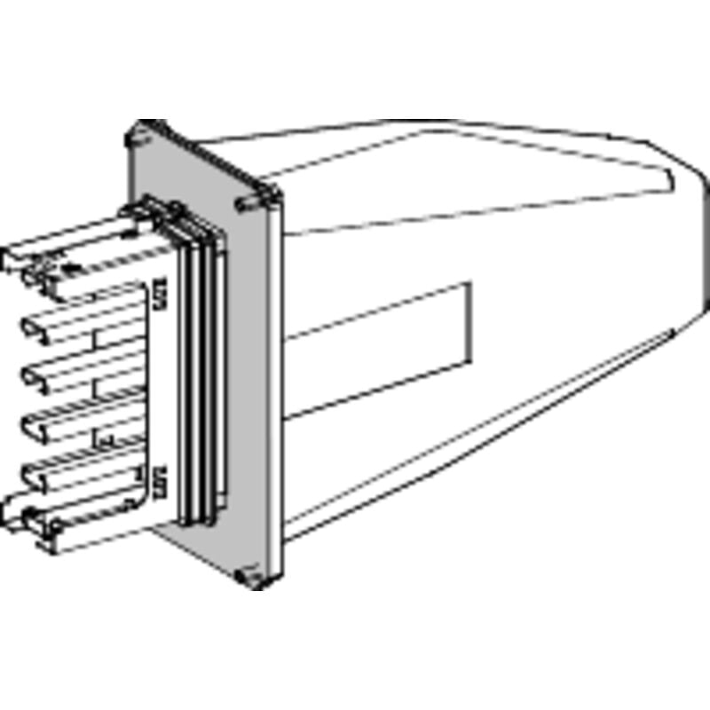 Schneider - Canalis ksa - unité d'alimentation - 100A - montage gauche ou droite - KSA100AB4
