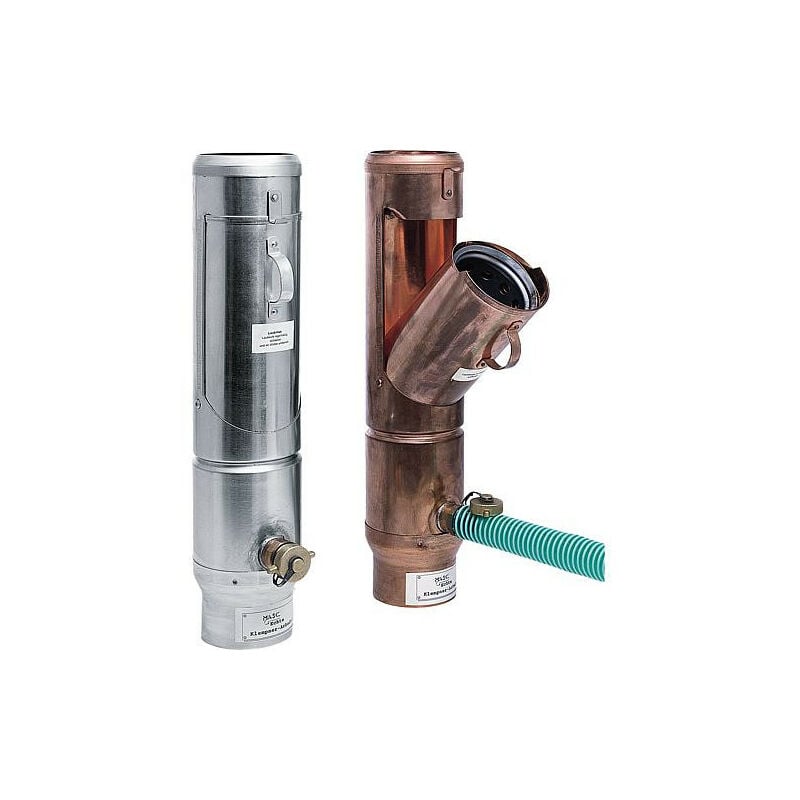 Canalisation d'eaux pluviales Zinc 100 mm