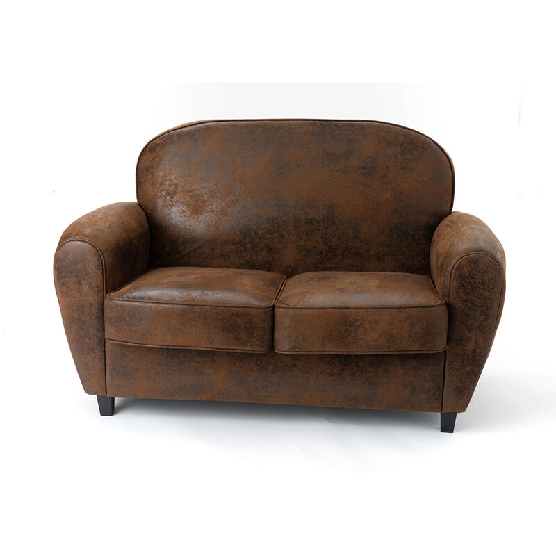 Amadeus - Canapé Club marron