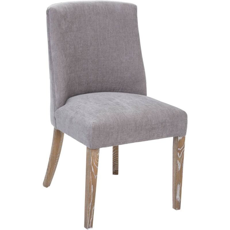 Atmosphera - Chaise Livia gris créateur d'intérieur