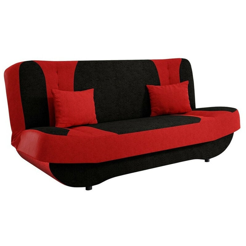 Mobilier1 - Canapé convertible Comfivo 239, Alova 04 + Alova 46, Boîte de literie, 0, 94x190x90cm