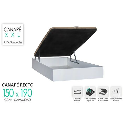 Canape 150x190 RECKTO Blanco