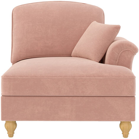 Canapé 2 places Windsor RSF en chenille avec coussin - Rose