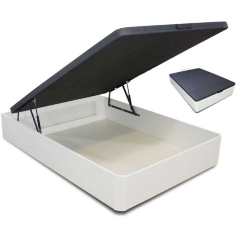 HM-ACTUALLY Canape abatible Atenas blanco/gris de 150x190cm.