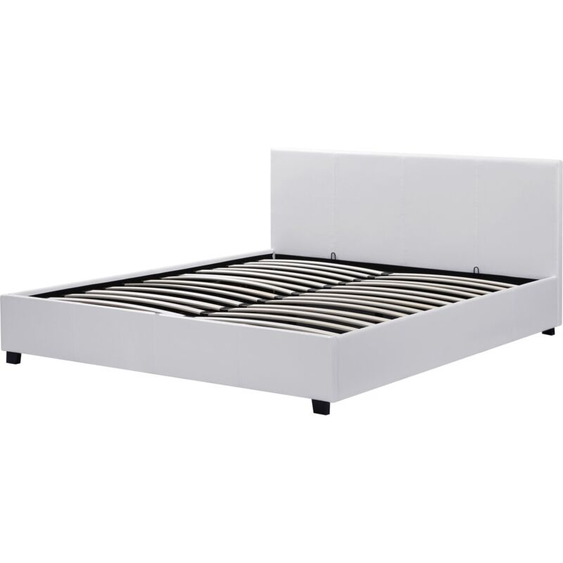 

Cama en PVC Carla - 160 x 200 cm - Blanco