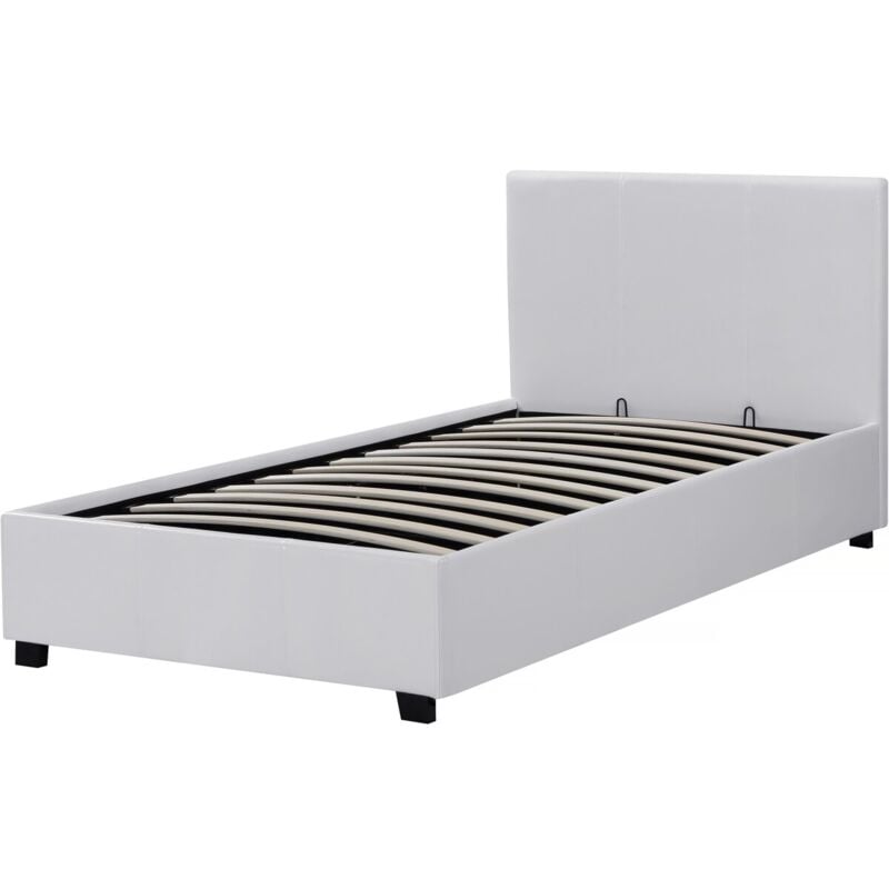 

Cama en PVC Carla - 90 x 190 cm - Blanco