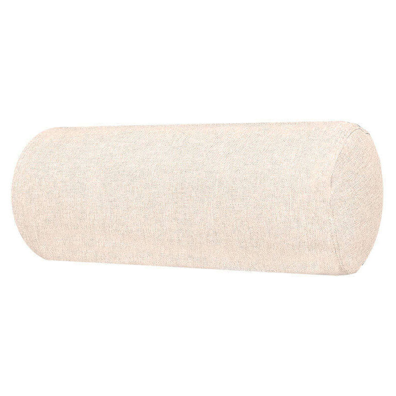

Almohada rulo cojin decorativo de poliuretano firmeza alta | Crudo - 45X20cm