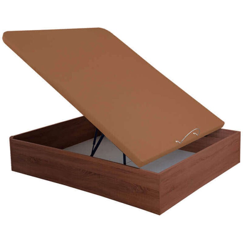 

Canapé Abatible Musa 3D gran capacidad alturas 38/32 cm | 90x190cm - Cerezo - Altura 32 cm - Relax