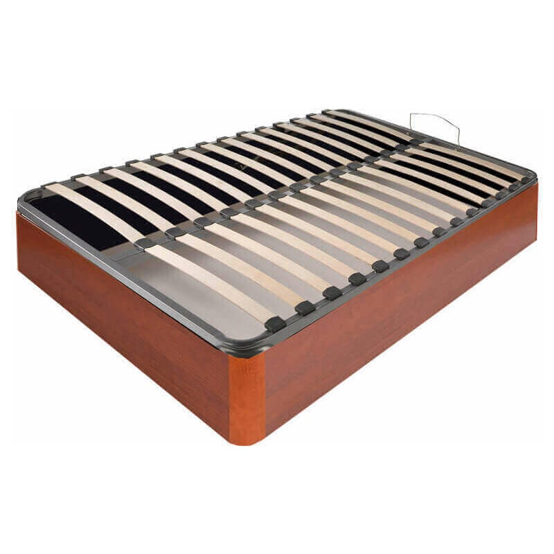 

Canapé abatible de láminas chep transpirable altura 34 cm | 150x190cm - Cerezo
