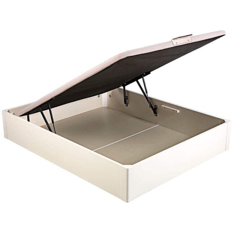 

Canapé Abatible Desing tapa embutida altura 34 cm | Blanco - 140x200cm - Pikolin