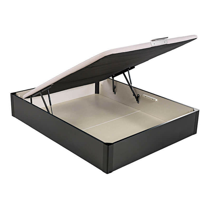 

Canapé Abatible Desing tapa embutida altura 34 cm | Negro - 90x182cm - Pikolin