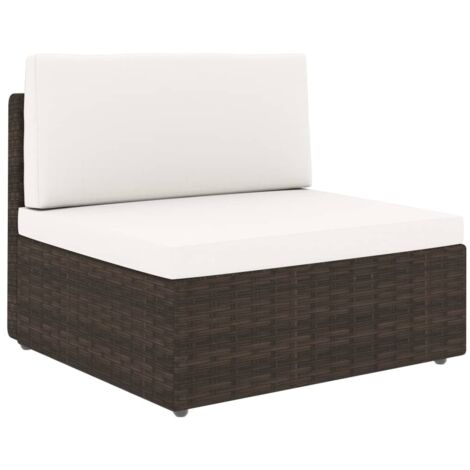 Canapé angle sectionnel accoudoir gauche Résine tressée Gris