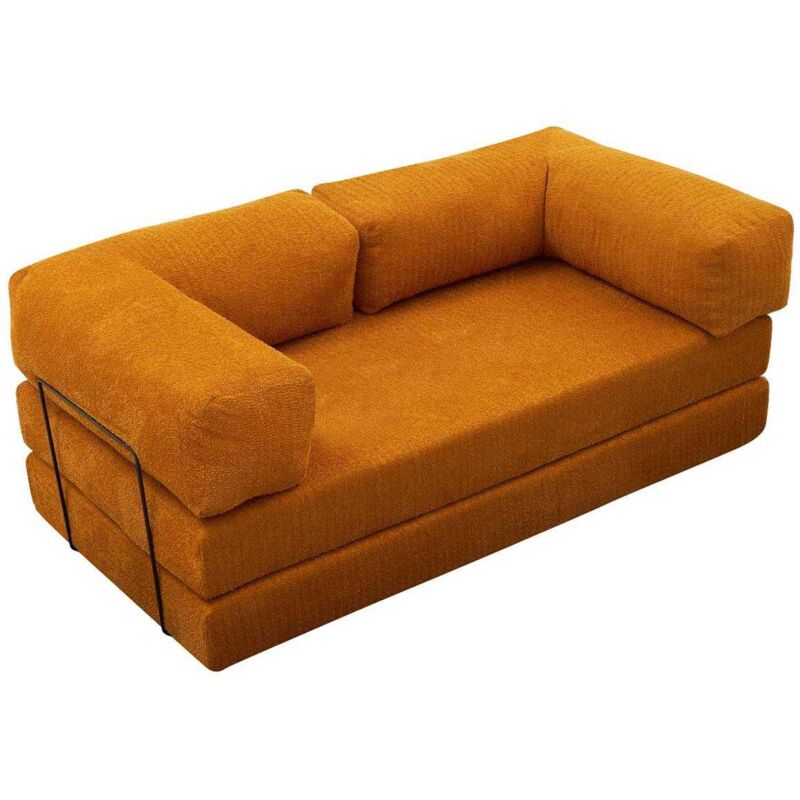 Asir Group Llc - Canapé chauffeuse 3 places en chenille Comfort