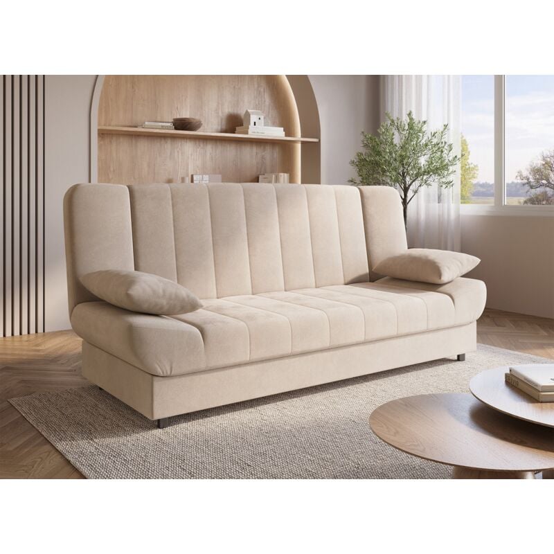 Deco In Paris - koti - Canapé clic-clac convertible beige koti