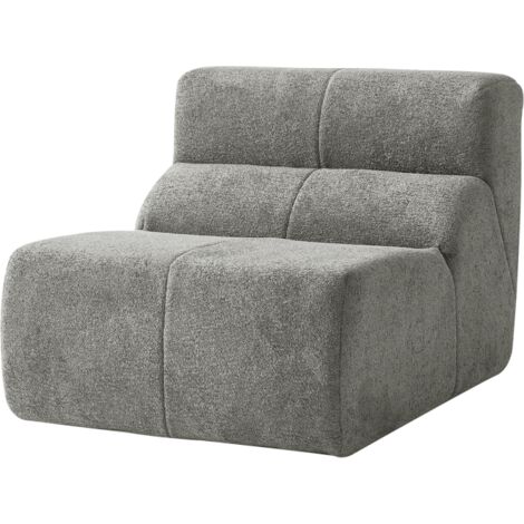 Canapé Cloud-Soft Raindrop Velvet Luxe Fabric Light Gray ZIPSOFA Canapé Canapé