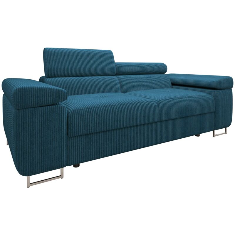 Mobilier1 - Canapé Comfivo Eliferu 105, Poso 05, 198x102x70cm, Tapisserie, Pieds: Métal