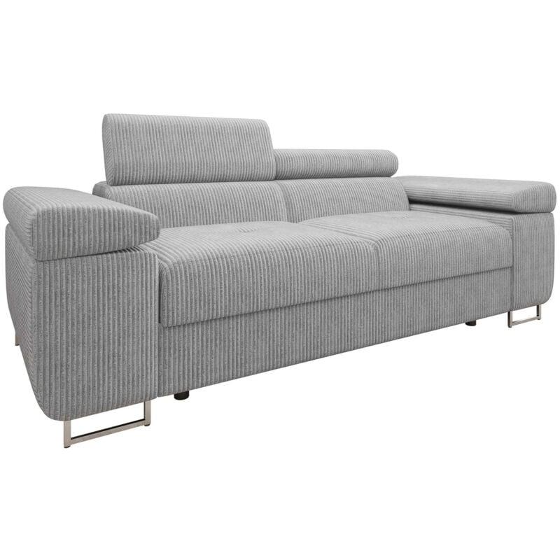 Canapé Comfivo Eliferu 105, Poso 110, 198x102x70cm, Tapisserie, Pieds: Métal