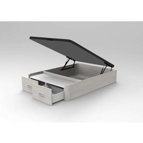 IMPT-HOME-DESIGN Canapé con cajones Sara de 150 x 190 cm en varios colores. Color Cambrian