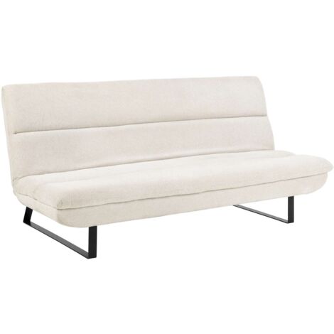 Canapé convertible 3 places en tissu et acier ARBONNE