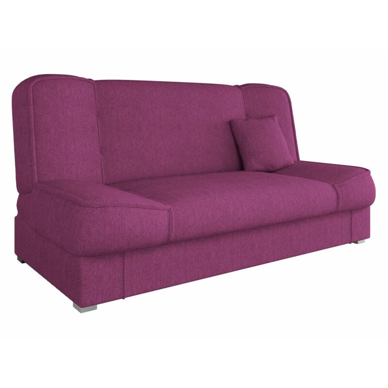 Mobilier1 - Canapé convertible Columbus 117, Enjoy 16, Boîte de literie, 0, 80x175x80cm