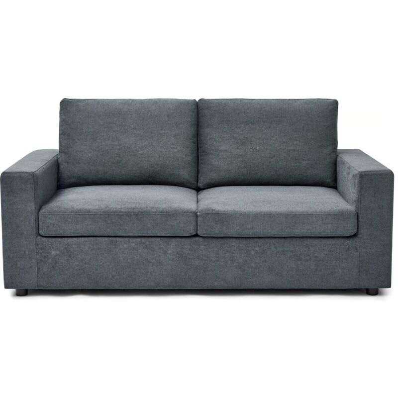 Habitat Et Jardin - Canapé convertible express en tissu 'Elena' - 3 places - Couchage 140 cm - Gris