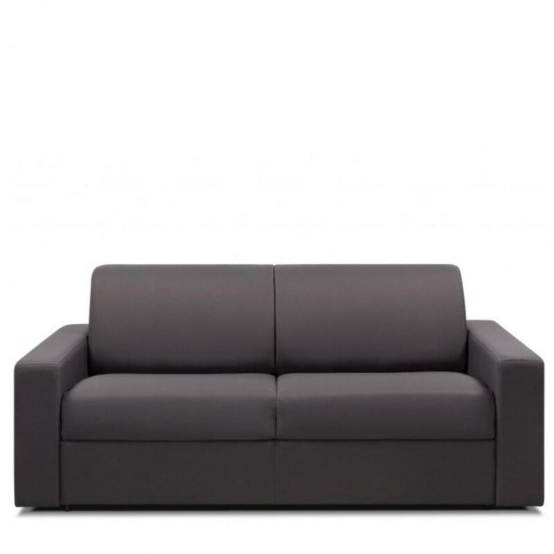 Canapé convertible NIGHT express 120 cm matelas 14 cm gris anthracite