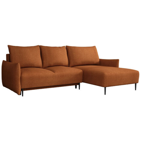 Canapé d'angle Columbus 224, Velo 627, Fonction de couchage, Boîte de literie, 240x160x88cm, 0