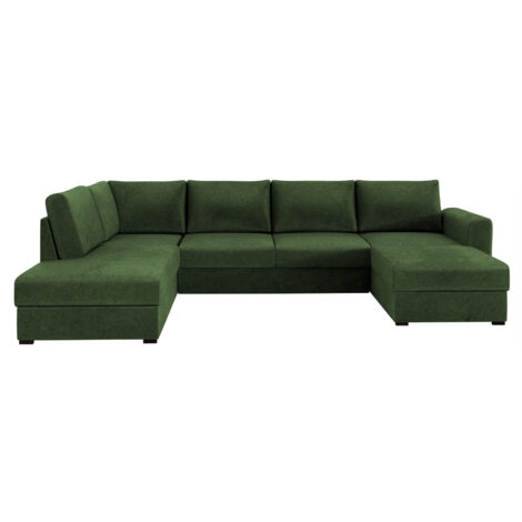 Canapé d'angle Comfivo 189, Clara 215.10, Fonction de couchage, Boîte de literie, 305x188x85cm, 0