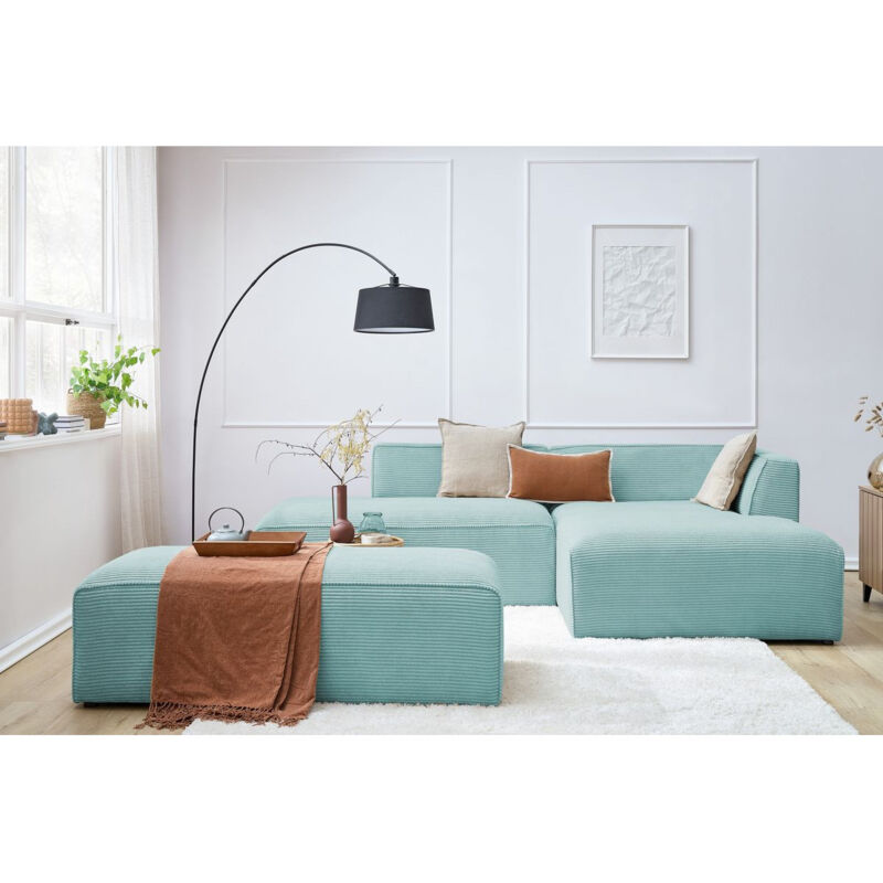 Canapé d'angle Tissu Grand