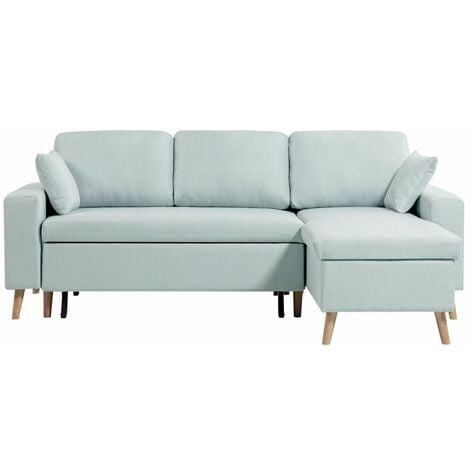 LOUNGITUDE bleu pétrole Kati 229 cm