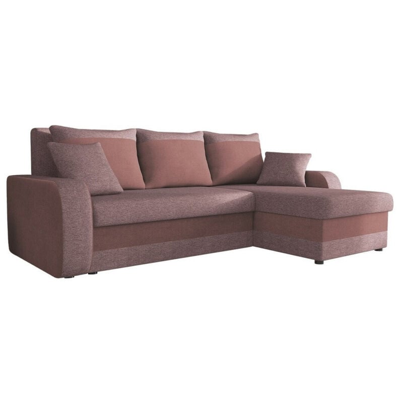 Canapé d'angle Comfivo 135, Matana 14 + Uttario Velvet 2955, Fonction de couchage, Boîte de literie, 238x147x80cm, 0