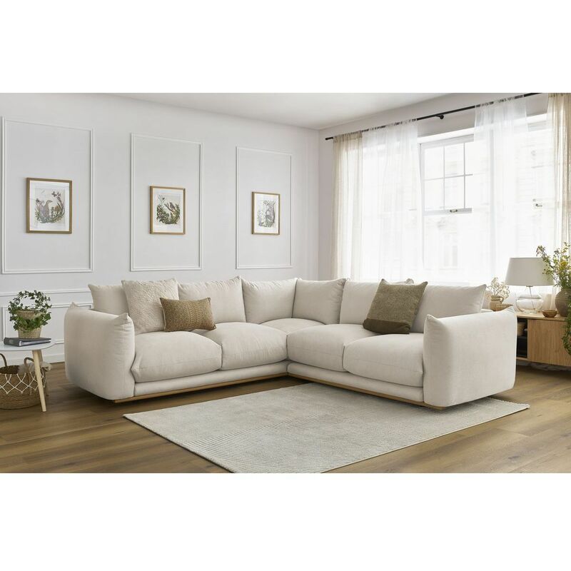 Bobochic - Canapé d'angle réversible ernest Réversible Beige