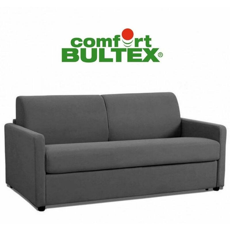 Canapé DAY BULTEX convertible EXPRESS 140*14* 195cm gris mono assise - gris