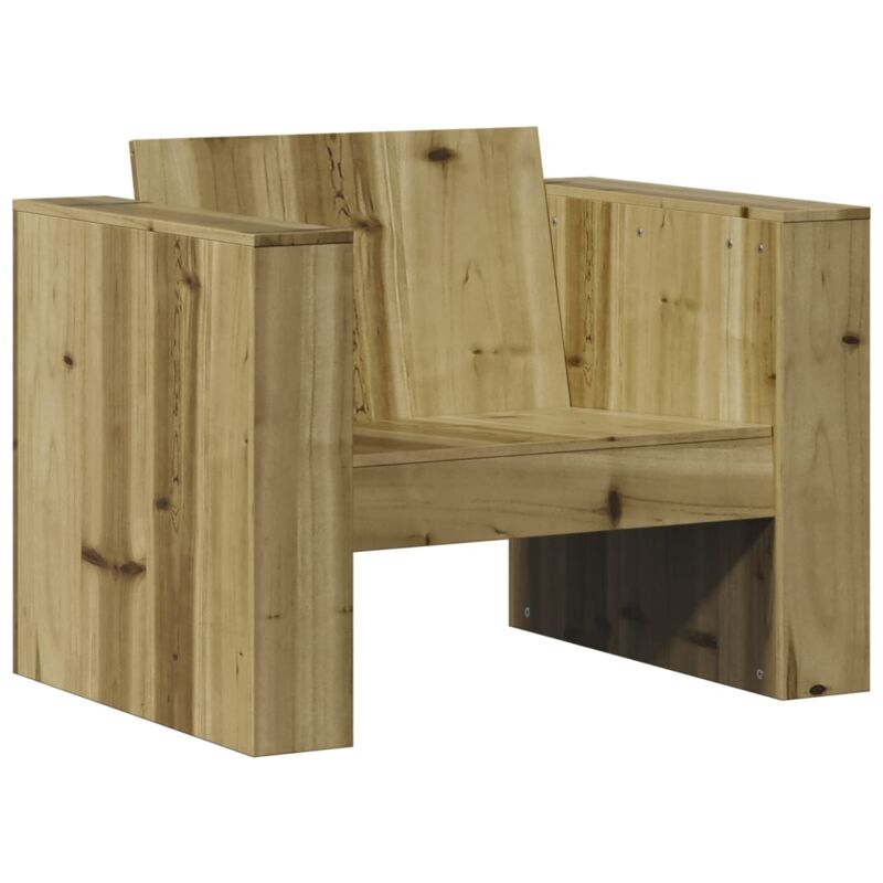 Vidaxl - Canapé de jardin 79x60x62 cm bois de pin imprégné