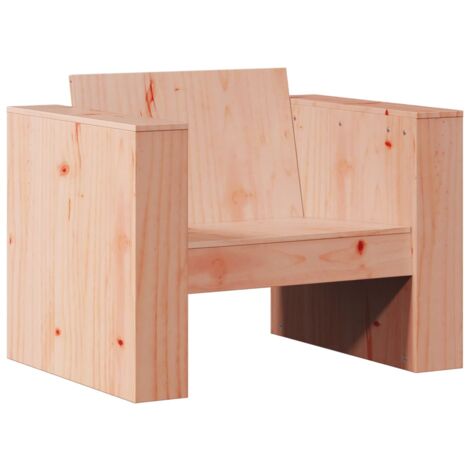 Canapé de jardin 79x60x62 bois massif douglas