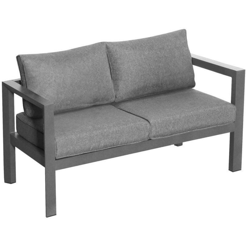 Hesperide - Canapé extérieur 2 places Evasion graphite Hespéride