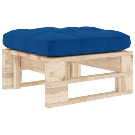 Canapé de jardin palette Canapé Pouf relax - Bois de pin imprégné BV469251 - BonneVie