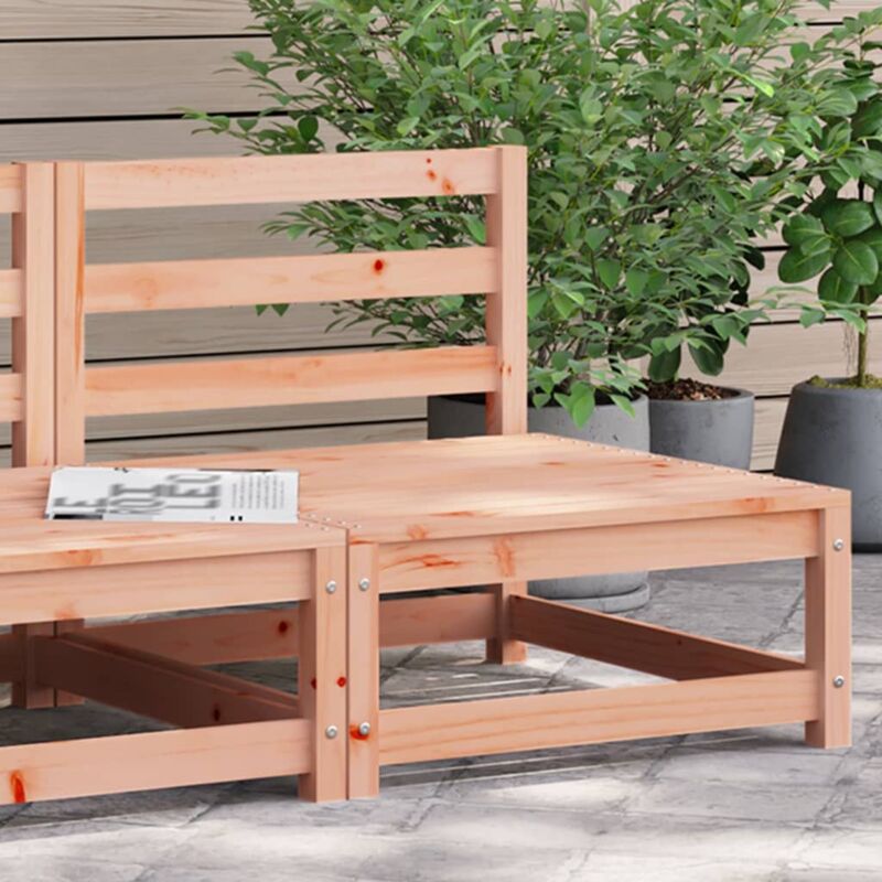 Canapé de jardin,Canapé d'extérieur,Sofa de jardin sans accoudoirs 70x70x67cm bois massif douglas CFW75116