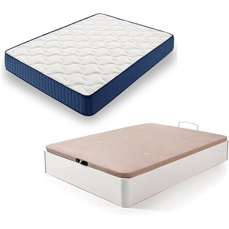 Canape De Madera + Colchon Viscorelax